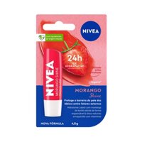 Protetor Labial Nivea Care 4,8g Morango