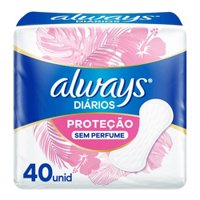 Absorvente Always Prot Diario C/40 S/p