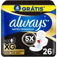 Abs Always Noite Tranq C/ab Sv 26un Xg