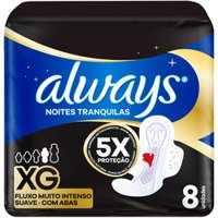 Abs Always Noite Tranq C/ab Sv 8un Xg