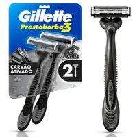 Prest Gillete Prest 3 C/2 Carvao