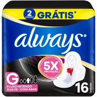 Abs Always Noite Tranq C/ab Sv 16un