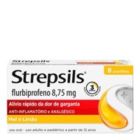Strepsils C/8 Pastilhas Mel/limao