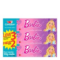 Gel Dent Inf Condor 50g Barbie 6+ Anos