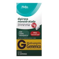 Dipirona 1g 10cp Medley