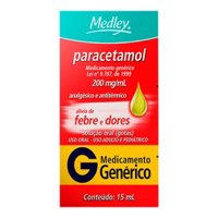 Paracetamol 200mg Gts 15ml Medley