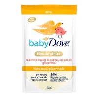 Sab Liq Dove Baby 180ml Glicerina Refil