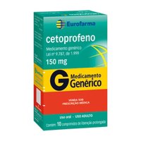 Cetoprofeno 150mg 10cp Lib Prol Eurofarm