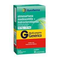 Olmesartana Med+hidrocl 40+25mg 30cp Euf