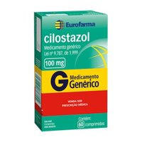 Cilostazol 100mg 60cp Eurofarma
