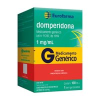 Domperidona Susp 1mg/ml 100ml Eurofarma
