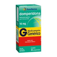 Domperidona 10mg 30cp Eurofarma