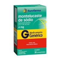Montelucaste Sod 4mg 30cpd Eur