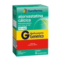 Atorvastatina Calcica 40mg 30cp Euro