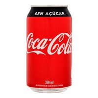 Coca Cola 350ml Lata Zero Acucar