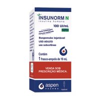 Insunorm N 100ui 10ml (geladeira)
