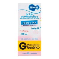 Acido Acetil Salicilico 100mg C/30cp