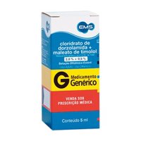 Dorzolamina+timolol Sol Oft 5ml Ems