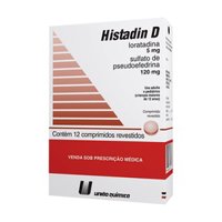 Histadin D 5/120mg 12cp Uniao Quimica