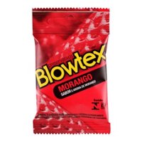 Preserv Blowtex Morango C/3