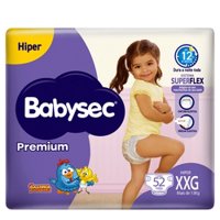 Fr Babysec Premium Hiper Xxg 52un