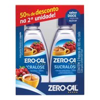 Adocante Zero Cal 100ml Suc.l1+1 50% Gts