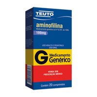 Aminofilina 100mg 20cp Teuto