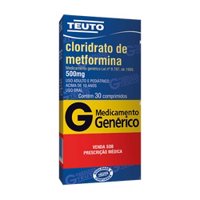 Cl.metformina 500mg 30cp Teuto