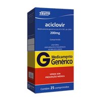 Aciclovir 200mg 25cp Teuto
