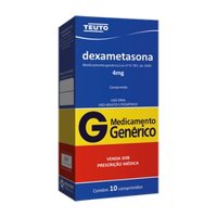 Dexametasona 4mg 10cp Teuto