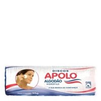 Algodao Apolo Discos Zip Lock 35gr