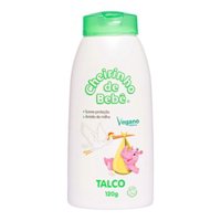 Talco Cheirinho De Bebe 120g Azul