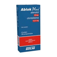 Ablok Plus 25/12,5mg 30cp  **