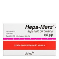 Hepa Merz Gran 0,6g/g 10env 5g