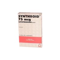 Synthroid 75mcg 30cp  Funcional