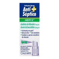 Anti Septico Spray 50ml Hertz C/anestesi