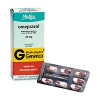 Omeprazol 20mg 28caps Medley