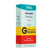 Atenolol 25mg 30cp Medley