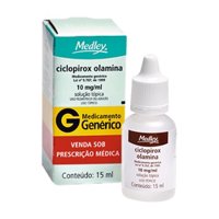 Ciclopirox Olamina Gt 15ml Medley