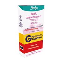 Acido Mefenamico 500mg 12cp Medley