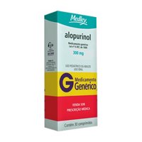 Alopurinol 300mg 30cp Medley