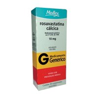 Rosuvastatina Calcica 10mg 30cp Medley
