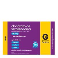 Cl.fexofenadina 180mg 10cp Cimed