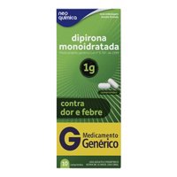 Dipirona 1g 10cp Neo Quimica