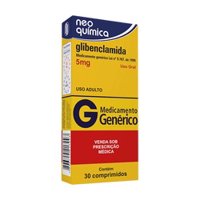 Glibenclamida 5mg 30cp Neo Quimica