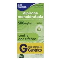 Dipirona Gt 20ml Neo Quimica