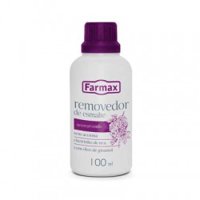Remov De Esmalte Farmax 100ml S/acet.uva