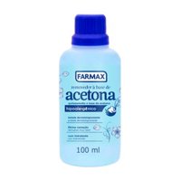 Acetona Blue Farmax 100ml