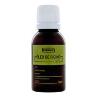 Oleo De Ricino 30ml Farmax