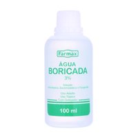 Agua Boricada 3% Farmax 100ml...
